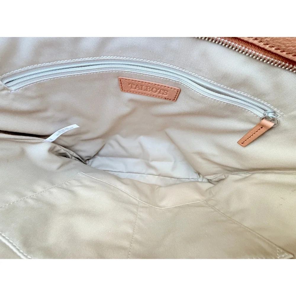 Talbots‎ Women's Straw Tote Saturated Summer Stripes Statement Shoulder Bag